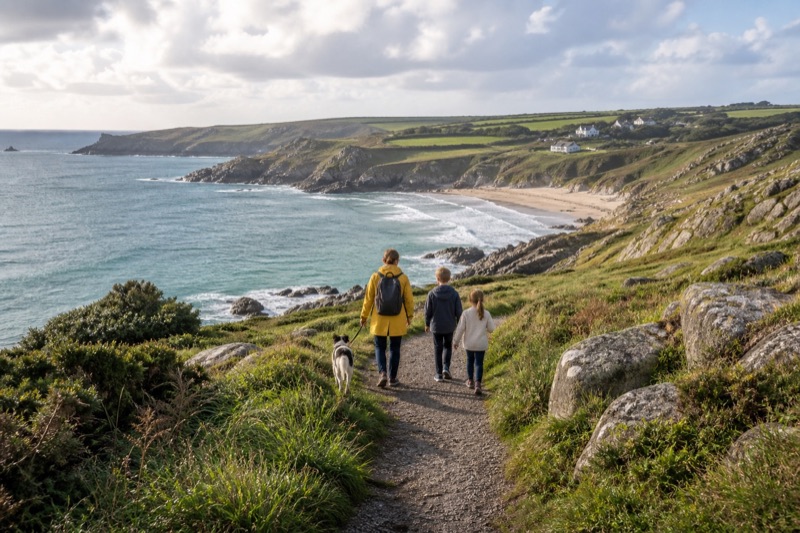 Cornwall dog-friendly family break