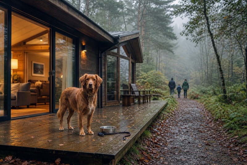 Dog-friendly lodges dog-friendly family break